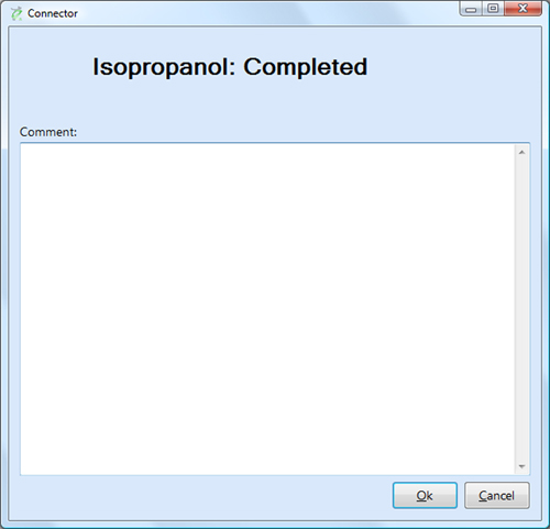 Connector comment