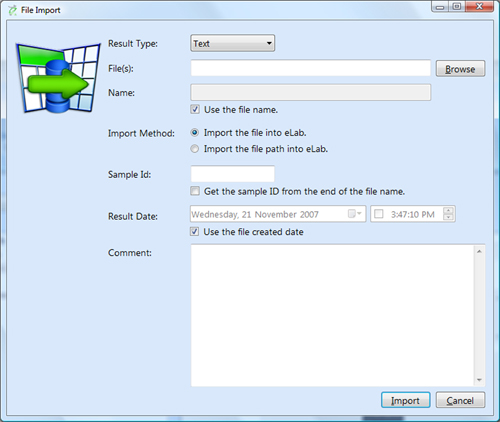 File import